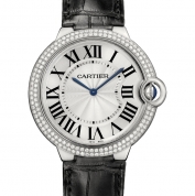 Cartier Ballon Bleu de Cartier Manual Rhodium-finish White Gold 40 MM