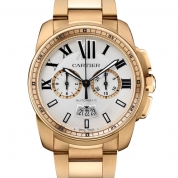 Cartier Calibre de Cartier Chronograph Pink Gold