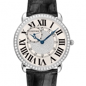 Cartier Ronde Louis Cartier 42 MM Manual White Gold & Diamonds