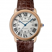 Cartier Ronde Solo de Cartier Extra-Large Model Automatic Pink Gold & Steel