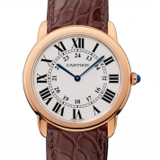 Cartier Ronde Solo de Cartier Ladies Large Model Quartz Pink Gold & Steel
