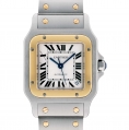 Cartier Santos de Cartier Galbee Yellow Gold & Steel