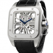 Cartier Santos de Cartier Santos 100 Skeleton Manual Palladium