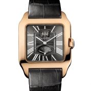 Cartier Santos de Cartier Santos-Dumont Calendar Aperture Power Reserve Pink Gold