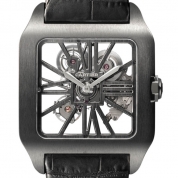 Cartier Santos de Cartier Santos-Dumont Skeleton Carbon Watch Manual