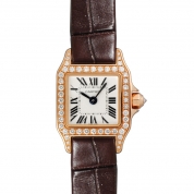 Cartier Santos Demoiselle Mini Model Quartz Pink Gold