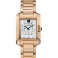 Cartier Tank Ladies Anglaise Quartz Small Model Pink Gold