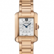 Cartier Tank Ladies Anglaise Quartz Small Model Pink Gold