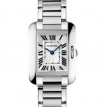Cartier Tank Ladies Anglaise Quartz Small Model Steel