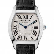Cartier Tortue Ladies Medium Model White Gold