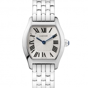Cartier Tortue Ladies Medium Model White Gold