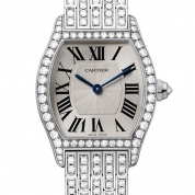Cartier Tortue Ladies Small Model White Gold Diamonds
