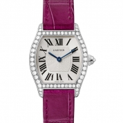 Cartier Tortue Ladies Small Model White Gold Diamonds