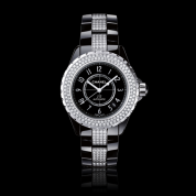 Chanel J12 Black Ladies Diamonds