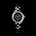Chanel J12 Black Ladies Diamonds