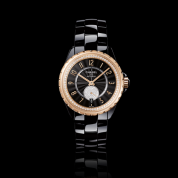 Chanel J12 Black Ladies Diamonds