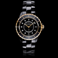 Chanel J12 Black Pink Gold and Diamonds