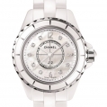 Chanel J12 White Diamond Dial
