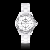 Chanel J12 White Ladies Diamonds