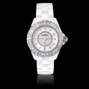 Chanel J12 White Ladies Diamonds