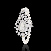 Chanel Jewellery Watch in 18-carat White Gold, Cultured Pearls and Diamonds