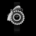 Chanel Jewellery Watch in 18-carat White Gold, Diamonds and Black Diamonds