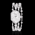 Chanel Jewellery Watch in 18-carat White Gold, Rock Crystal and Diamonds