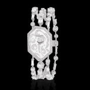 Chanel Jewellery Watch in 18-carat White Gold, Rock Crystal and Diamonds