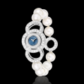 Chanel Jewellery Watch in 18k White Gold Cultured Pearls and Diamonds
