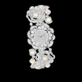 Chanel Jewellery Watches Petales De Camelia Watch In 18 carat White Gold, Opals Pink Sapphires and Diamonds