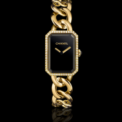 Chanel Premiere Chain Bracelet, Yellow Gold and Diamonds