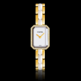 Chanel Premiere Ladies Ceramic Yellow Gold Diamonds