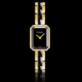 Chanel Premiere Ladies Ceramic Yellow Gold Diamonds