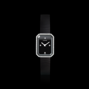 Chanel Premiere Ladies Rubber Steel and Diamonds