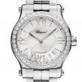 Chopard Happy Diamonds - Happy Sport  Medium Automatic Stainless Steel & Diamonds