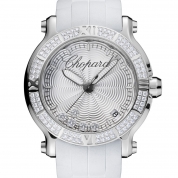Chopard Happy Diamonds - Happy Sport Medium Watch Stainless Steel & Diamonds