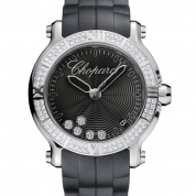 Chopard Happy Diamonds - Happy Sport Medium Watch Stainless Steel & Diamonds