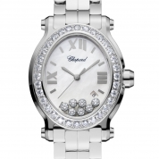 Chopard Happy Diamonds - Happy Sport Oval Watch Stainless Steel & Diamonds