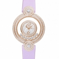 Chopard Happy Diamonds Icons Watch 18- Carat Rose Gold & Diamonds