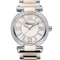 Chopard Imperiale 28 MM Watch 18-Carat Rose Gold, Stainless Steel, Amethysts & Diamonds