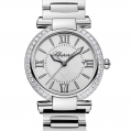Chopard Imperiale 28 MM Watch Stainless Steel, Amethysts & Diamonds