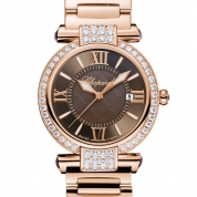 Chopard Imperiale 36 MM Watch 18-Carat Rose Gold, Amethysts & Diamonds