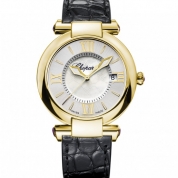 Chopard Imperiale 36 MM Watch 18-Carat Yellow Gold & Amethysts