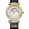 Chopard Imperiale 36 MM Watch 18-Carat Yellow Gold, Amethysts & Diamonds