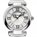 Chopard Imperiale 36 MM Watch Stainless Steel & Amethysts