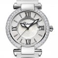 Chopard Imperiale 36 MM Watch Stainless Steel, Amethysts & Diamonds