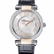 Chopard Imperiale 40 MM Watch 18-Carat Rose Gold, Stainless Steel, Amethyst & Diamonds