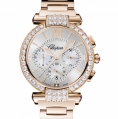Chopard Imperiale Chrono 40 MM Watch 18-Carat Rose Gold,  Amethysts & Diamonds