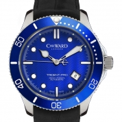 Christopher Ward Trident Collection C60 Trident Pro Automatic - 42MM Blue Bezel