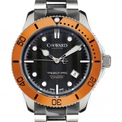 Christopher Ward Trident Collection C60 Trident Pro Automatic - 42MM Orange Bezel